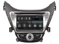 Hyundai Elantra 2014 tot 2016 passend navigatie autoradio systeem op basis van Windows