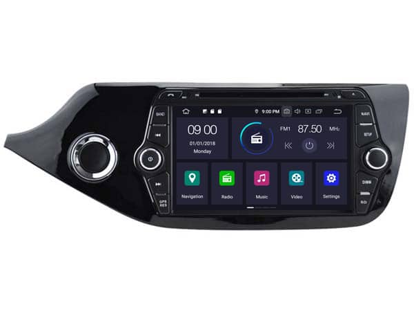 Kia Ceed 2011 tot 2016 passend navigatie autoradio systeem